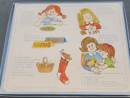 Vintage Collectible Cookie Cutter Hallmark Alpha-bites Letters UNUSED