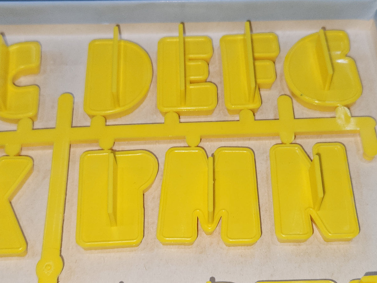 Vintage Collectible Cookie Cutter Hallmark Alpha-bites Letters UNUSED