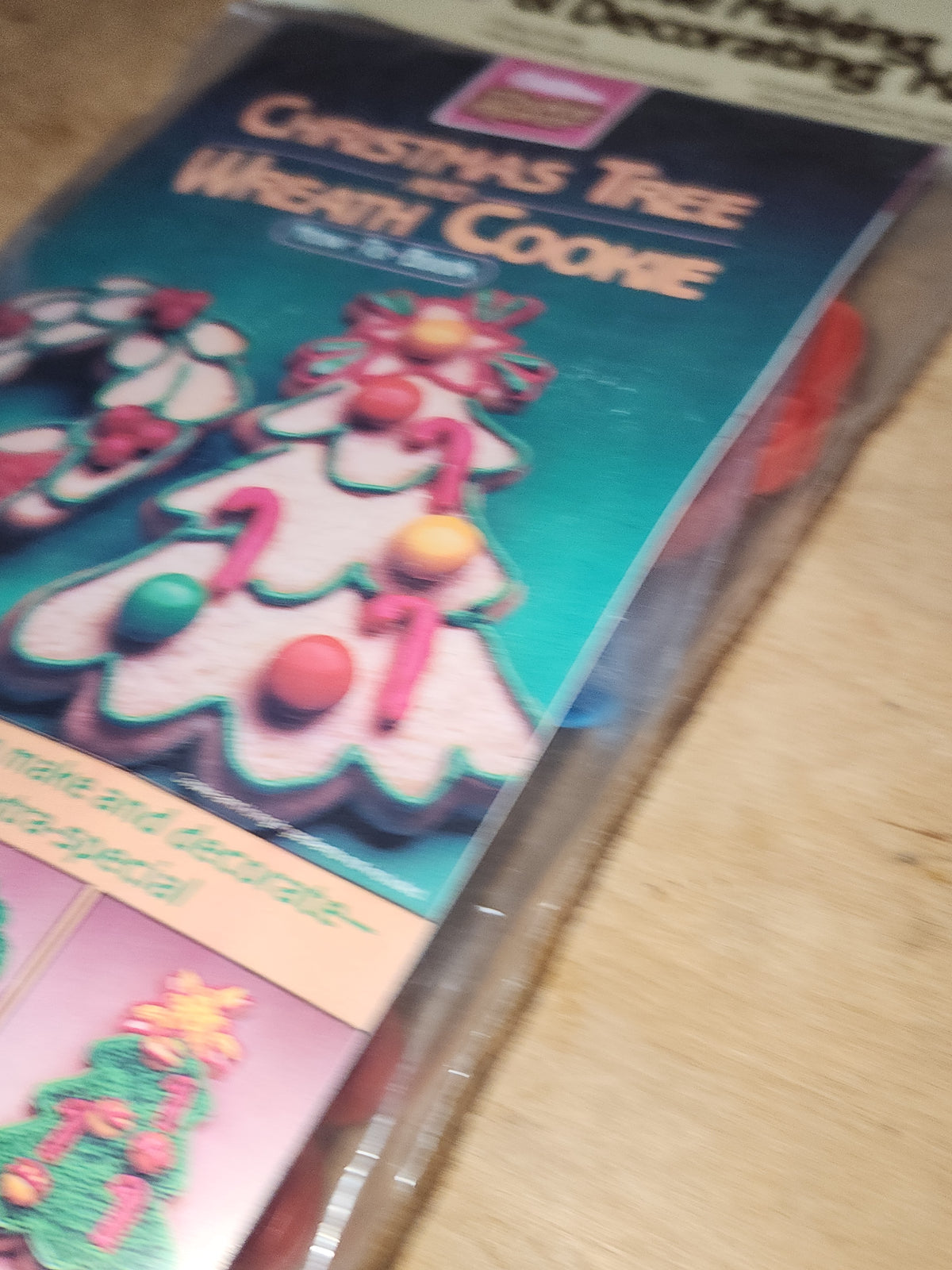 Vintage Cookie Cutters Wilton Chrismas Tree and Wreath Cookie NOS in Original Packaging