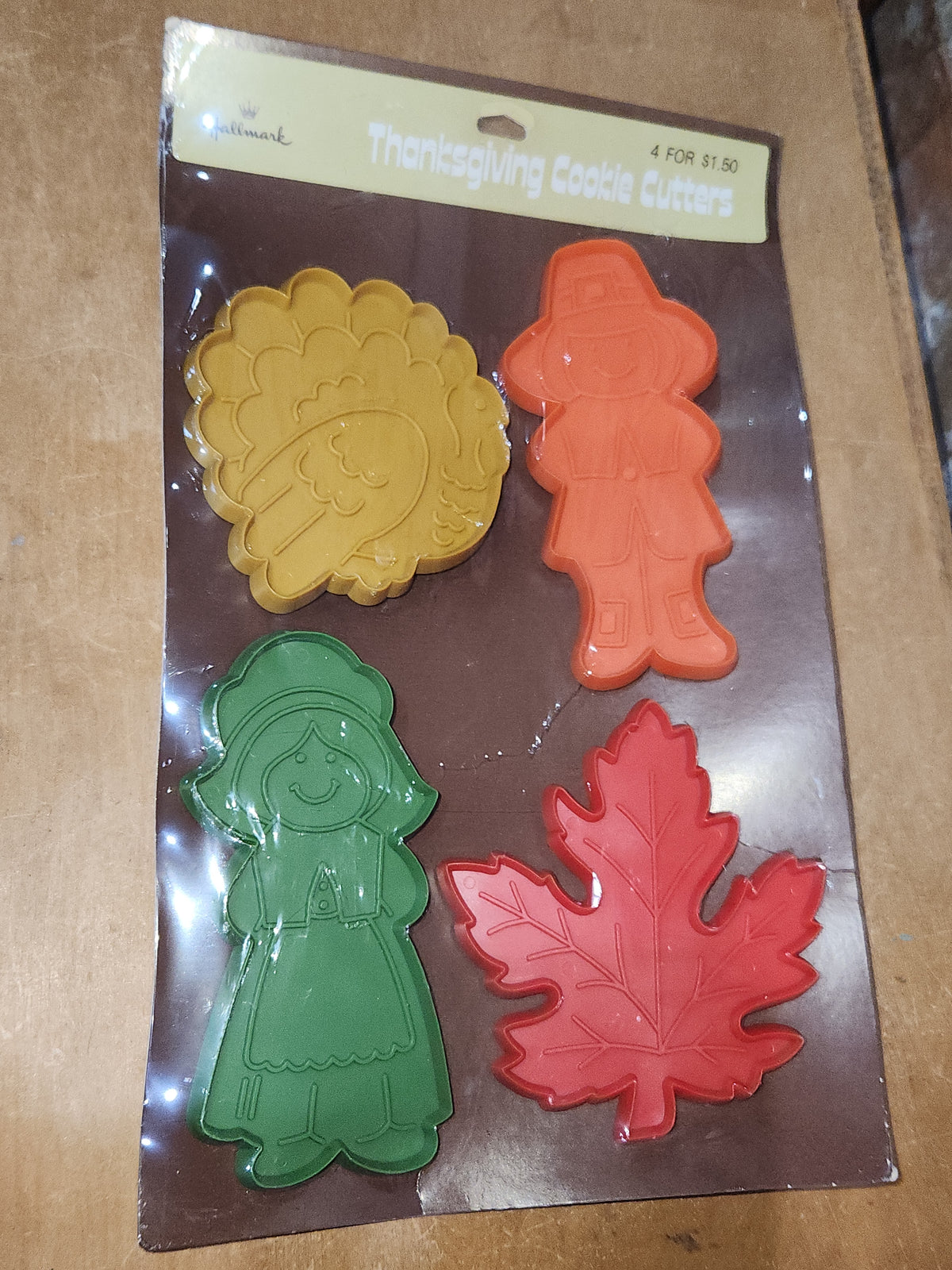 Vintage Collectible Cookie Cutter Hallmark Thanksgiving NOS