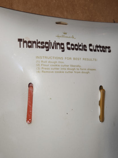 Vintage Collectible Cookie Cutter Hallmark Thanksgiving NOS