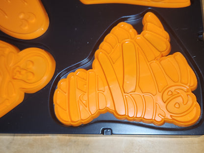 Vintage Cookie Cutters Kraft Kitchens Kiddy Kreetures Halloween With Box
