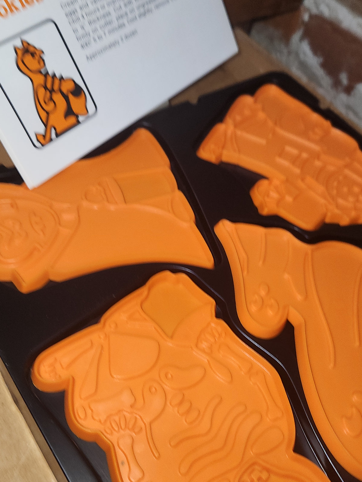 Vintage Cookie Cutters Kraft Kitchens Kiddy Kreetures Halloween With Box