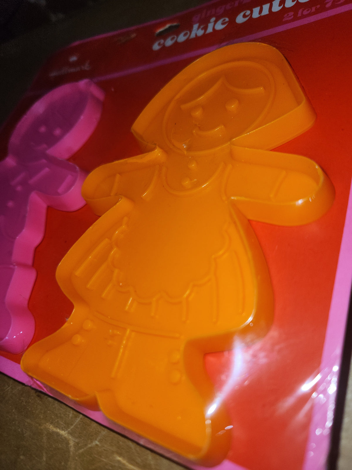 Vintage Collectible Cookie Cutter Hallmark Gingerbread Twins 5"