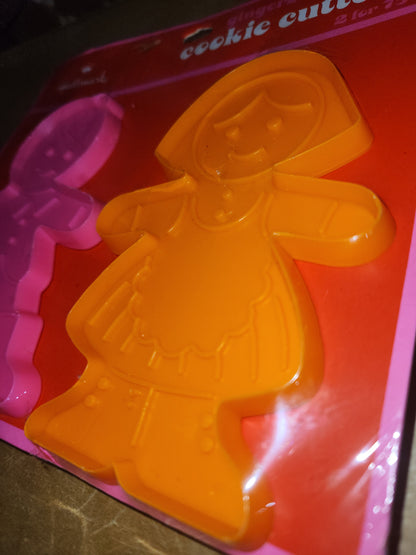 Vintage Collectible Cookie Cutter Hallmark Gingerbread Twins 5"