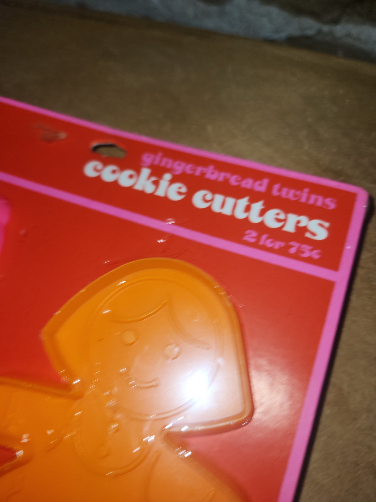 Vintage Collectible Cookie Cutter Hallmark Gingerbread Twins 5"