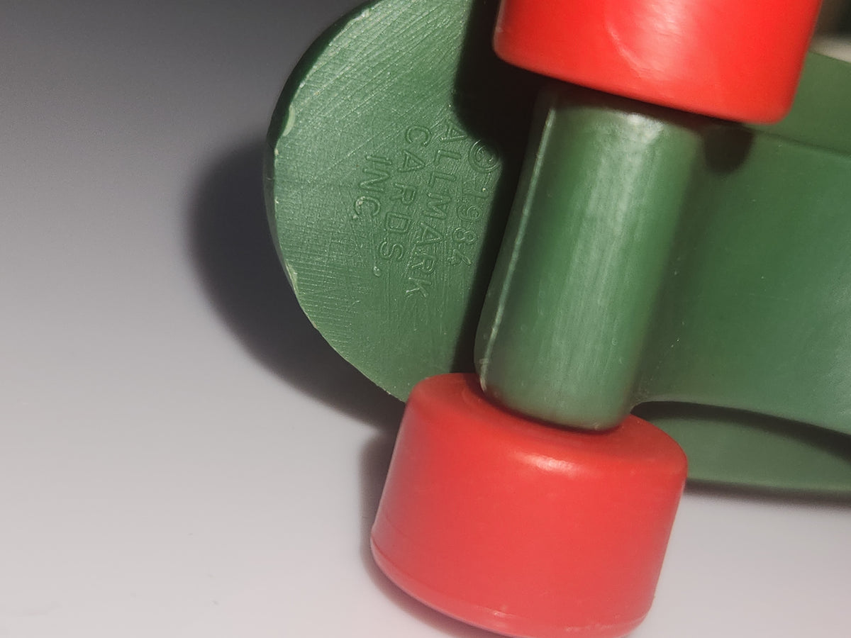Vintage Hallmark Keepsake Miniature Ornament Roller Skating Rabbit 1984