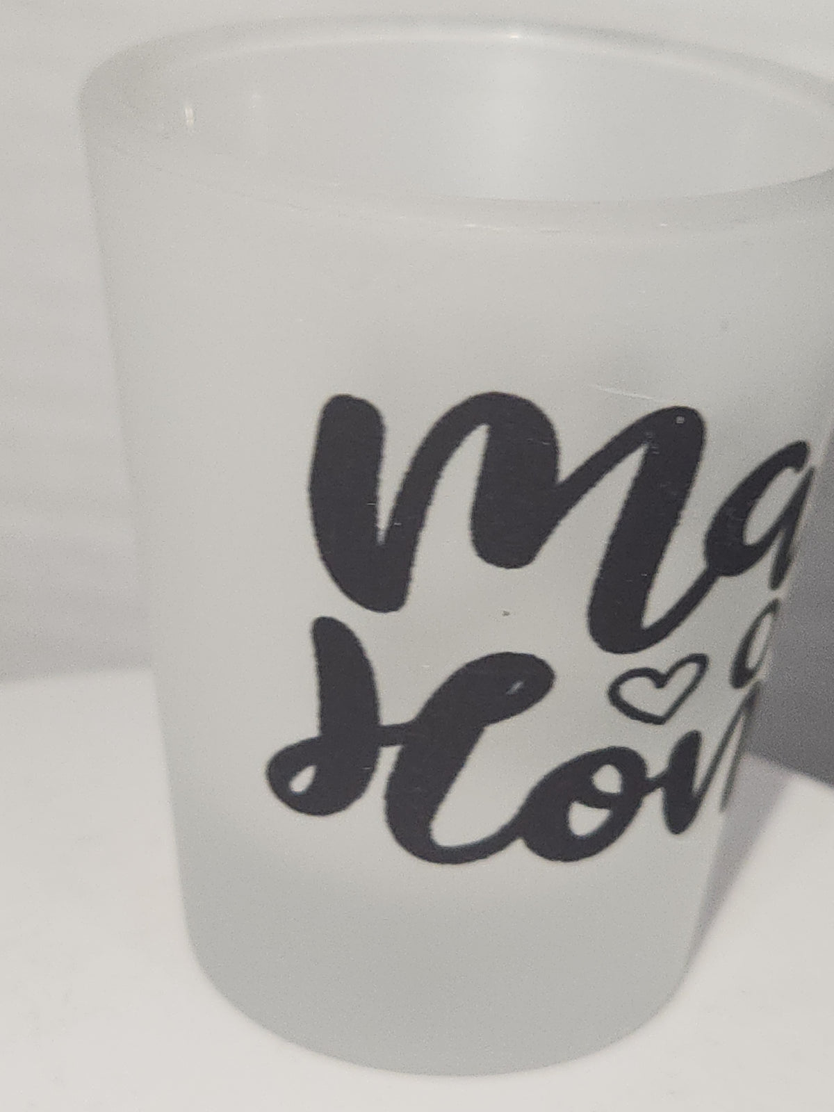 Frosted Shot Glass Maid of Honor