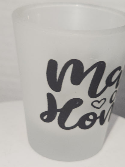 Frosted Shot Glass Maid of Honor