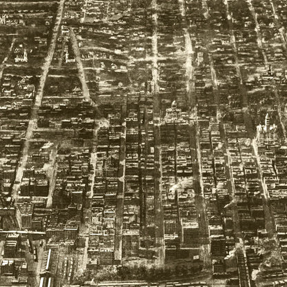 Vintage Map of Omaha, Nebraska 1906 -Not available at Minden location-
