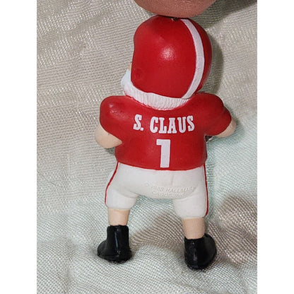 Vintage Hallmark Keepsake Ornament Holiday Hero Football Player 1988