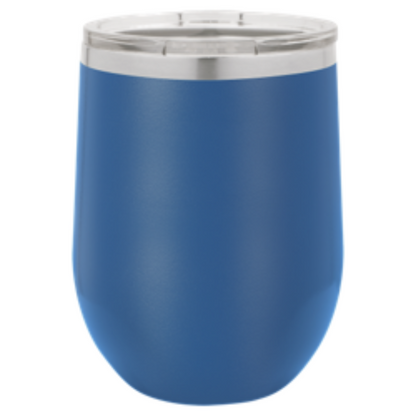 Stainless Steel Stemless Wine Tumbler | 12 oz | Customizable | RCK Creations & More