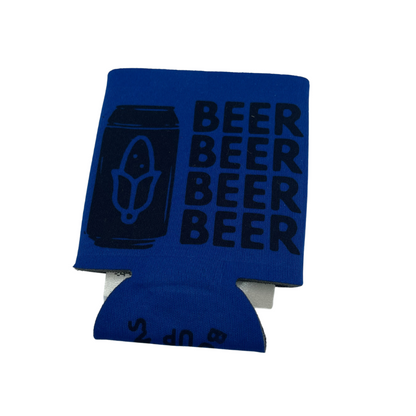 Beer Beer Beer Printed Can Koozie | Multiple Colors | Blooms Designs