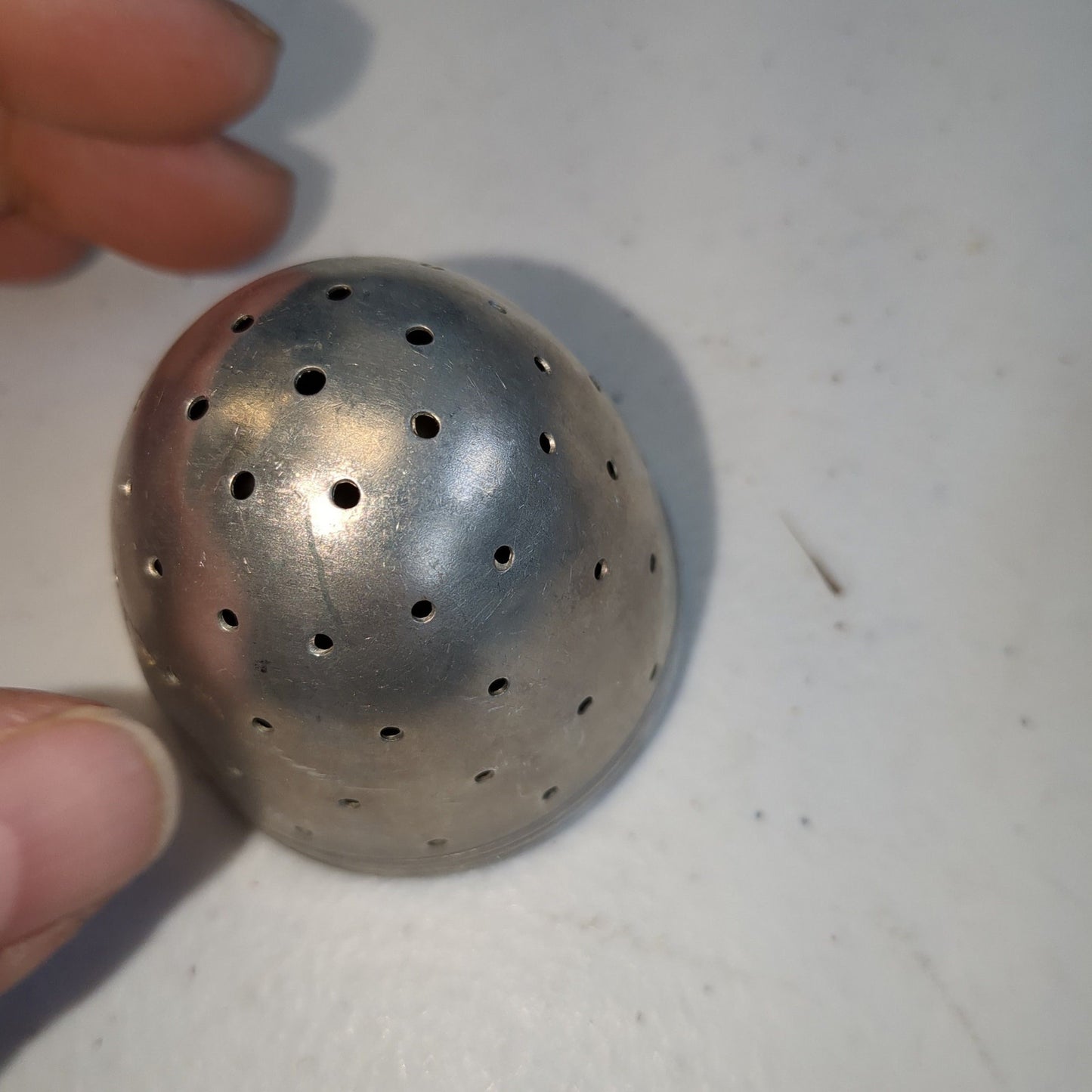 Vintage Aluminum Tea Infuser or Herb Infuser alu109