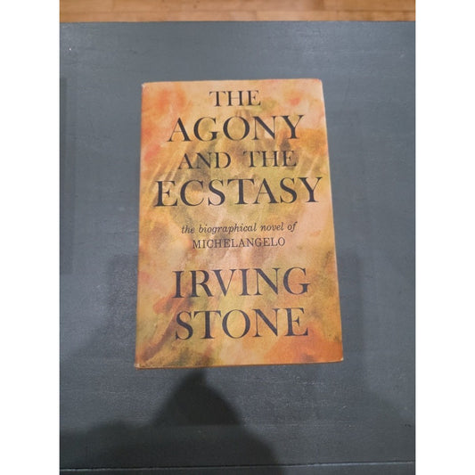 Vintage The Agony & The Ecstasy: A Novel of Michelangelo Irving Stone 1961 BCE