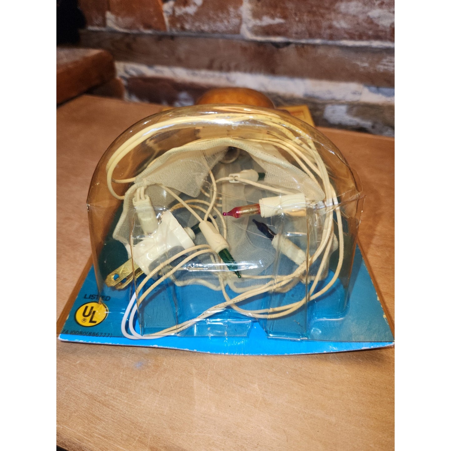 Vintage Joybrite 10 light Angel Flashing Treetop Tree Topper 9 Lights Work Does Not Flash tt44