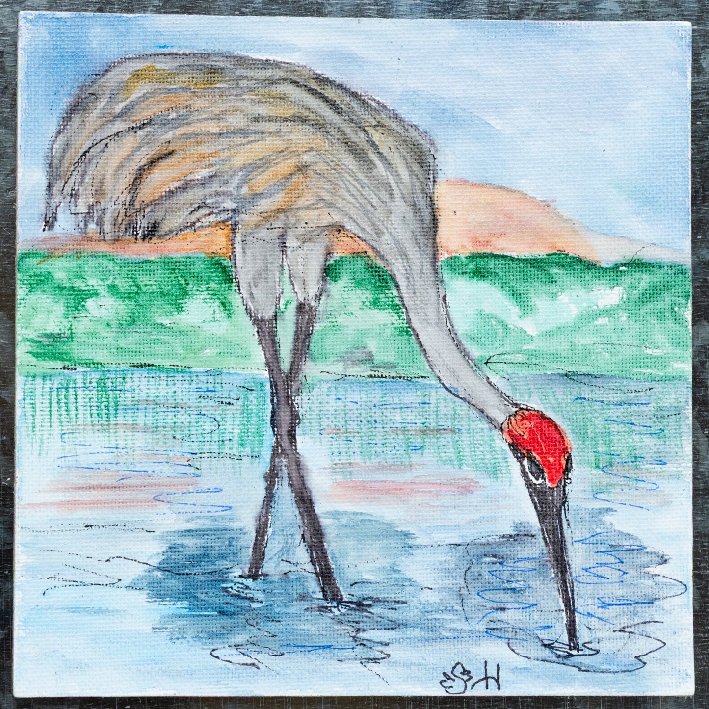 Large Crane Magnets | Multiple Designs | Hand-Painted | Sheryll Hickman Art