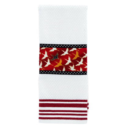 Sandhill Crane Tea Towels | Multiple Colors | Lori's Specialty Design
