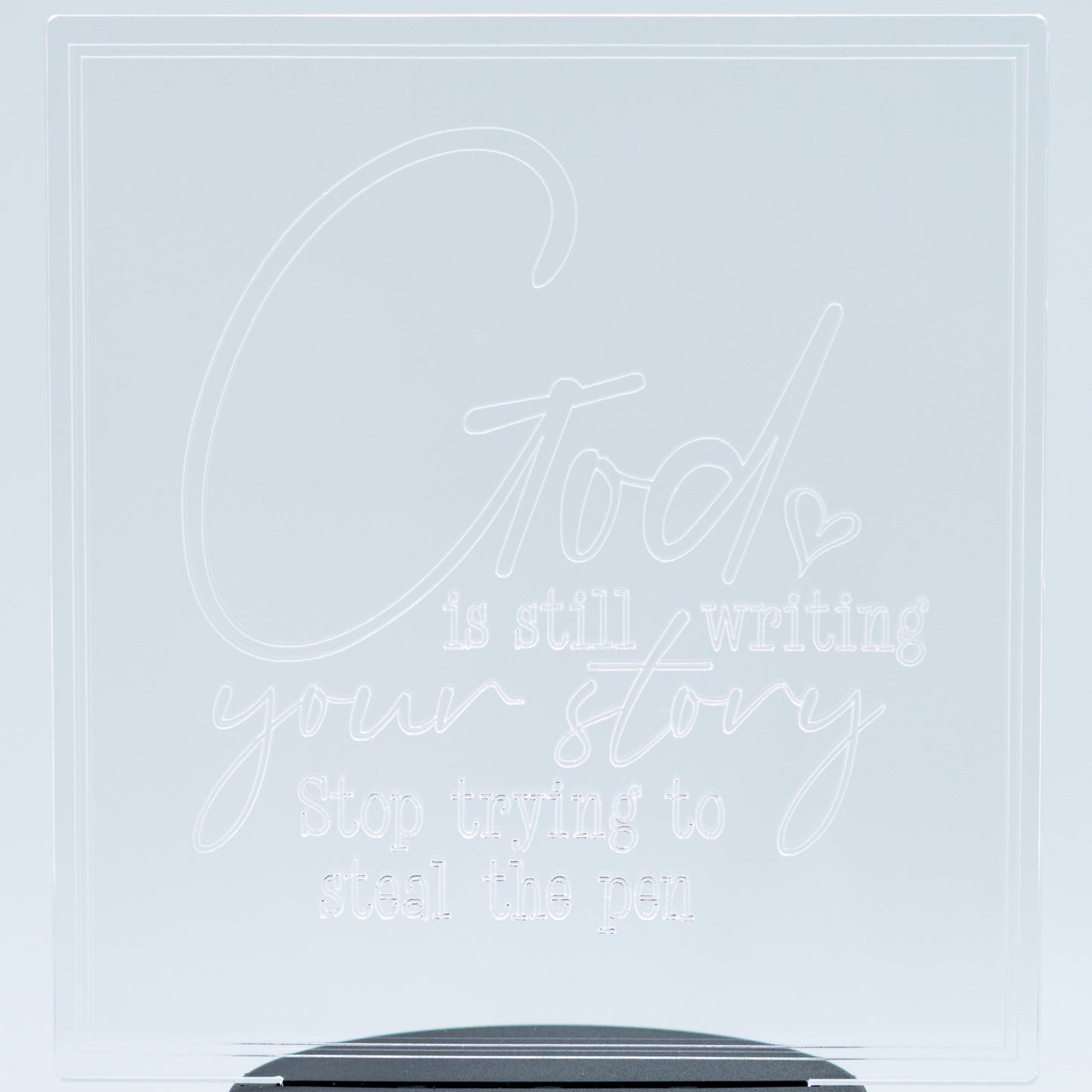 Inspirational LED Lighted Plaque | Multiple Sayings | Glowing Creation