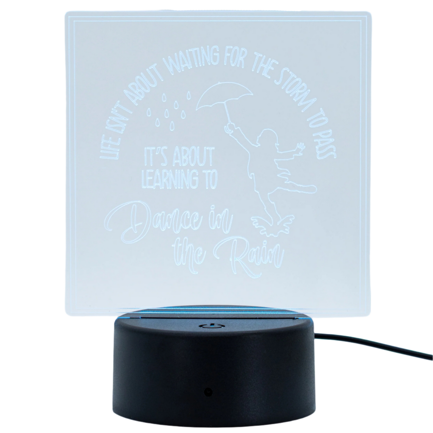 Inspirational LED Lighted Plaque | Multiple Sayings | Glowing Creation
