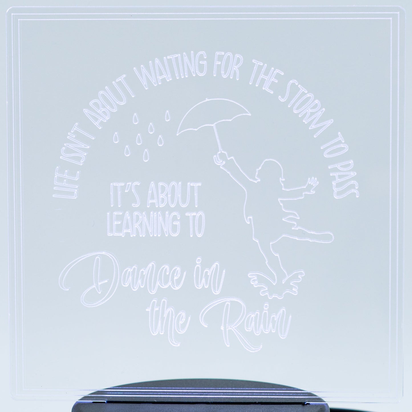 Inspirational LED Lighted Plaque | Multiple Sayings | Glowing Creation