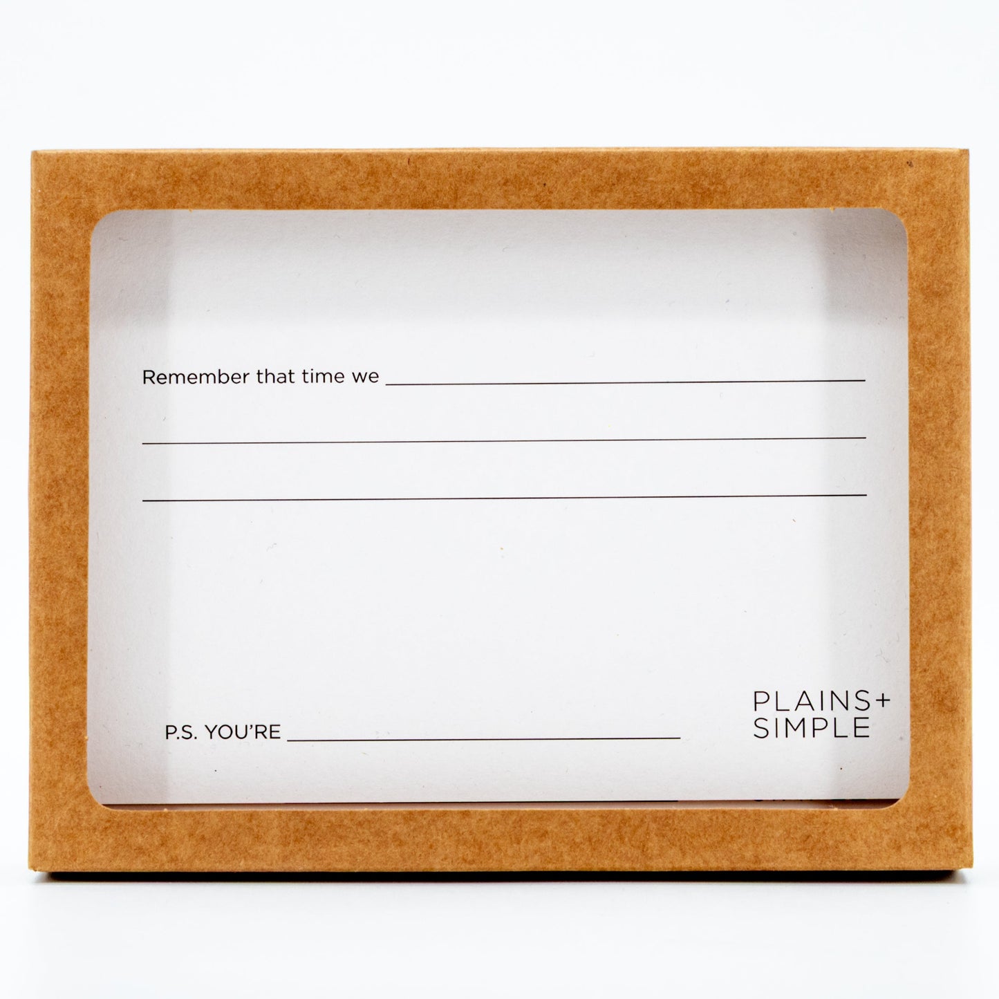 SALE | Simply Said Just For Fun Postcard Set | 5 Cards | Plains + Simple