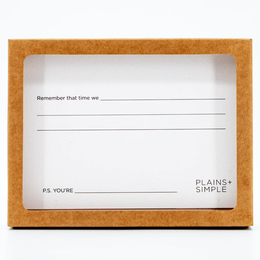 SALE | Simply Said Just For Fun Postcard Set | 5 Cards | Plains + Simple