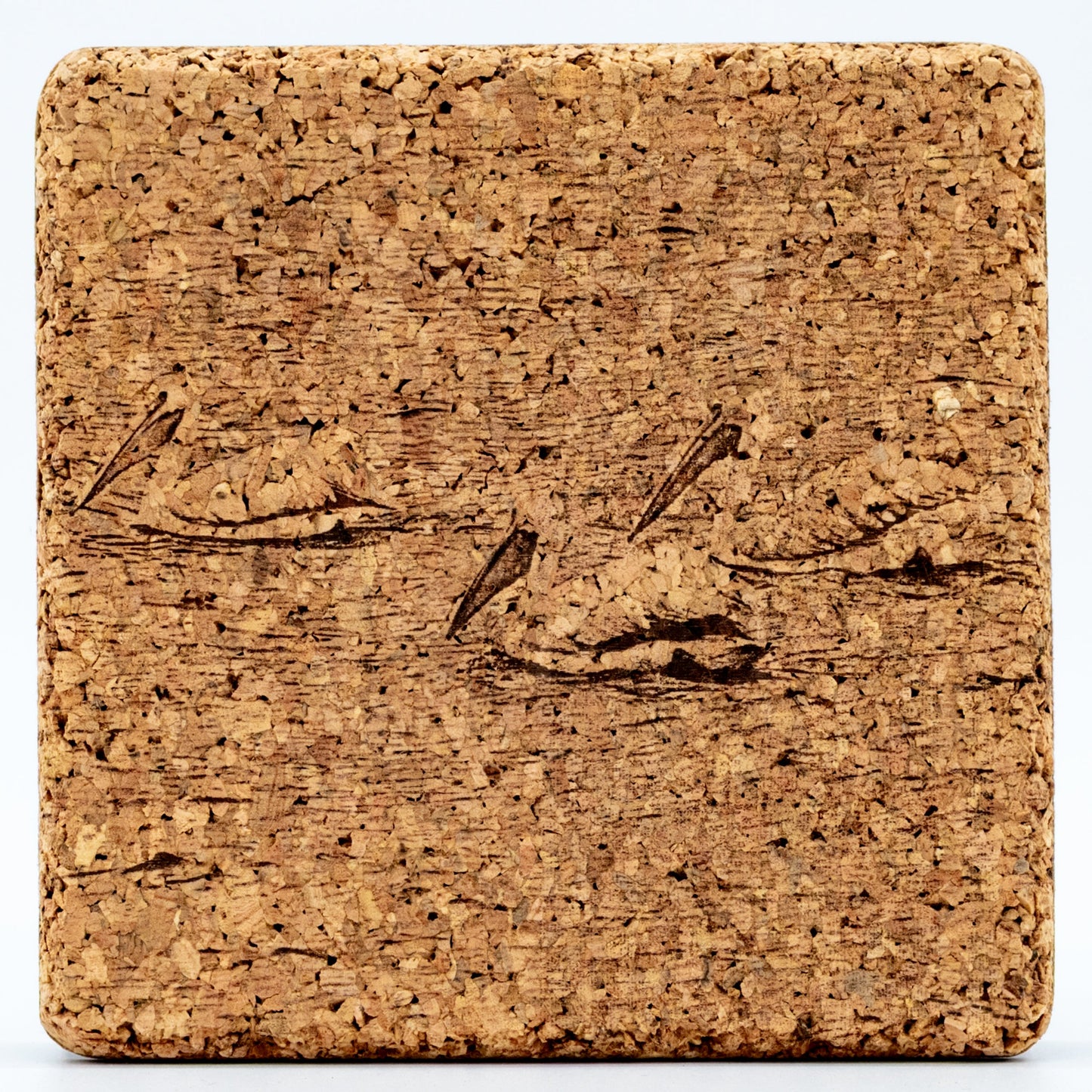 Etched Cork Coaster | Multiple Designs | Single Coaster | RCK Creations & More