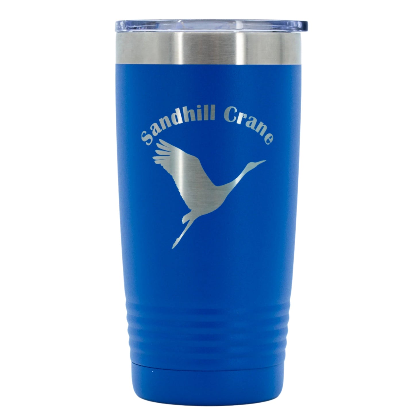 Sandhill Crane Stainless Steel Vacuum Insulated Tumbler | 20 oz | Multiple Colors | RCK Creations and More