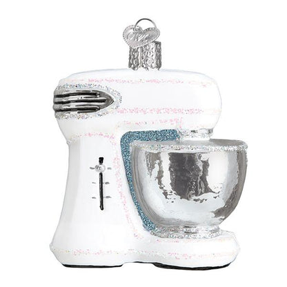 White Mixer Ornament