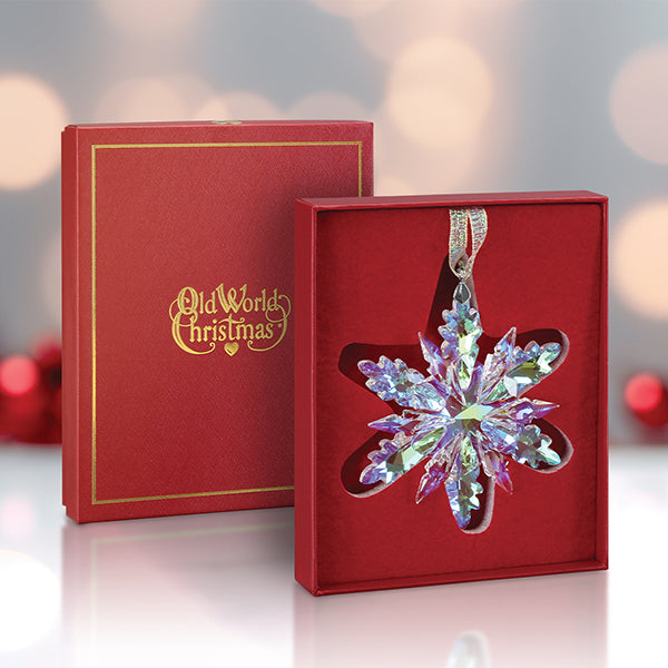 Radiant Crystal Snowflake Ornament NOT AVAILABLE AT MINDEN STORE