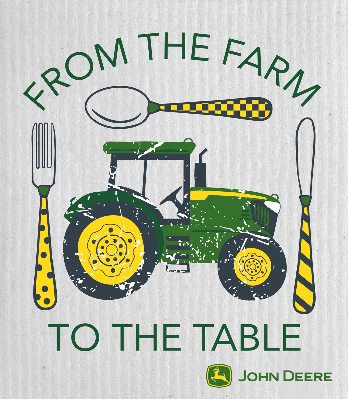 JOHN DEERE Farm to Table Swedish Cloth sd61