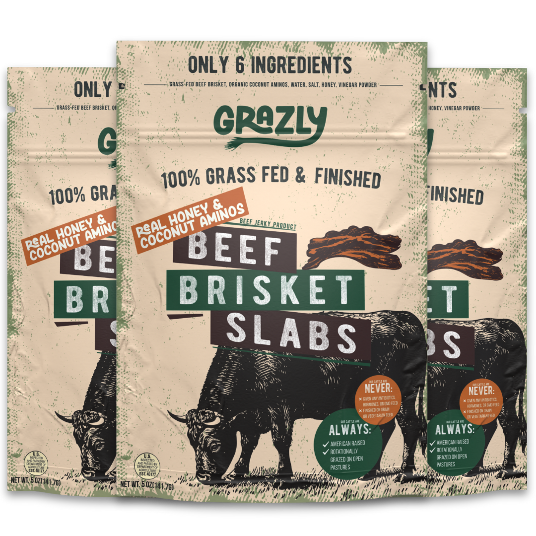 Raw Honey & Coconut Aminos Brisket Slabs 3 Pack