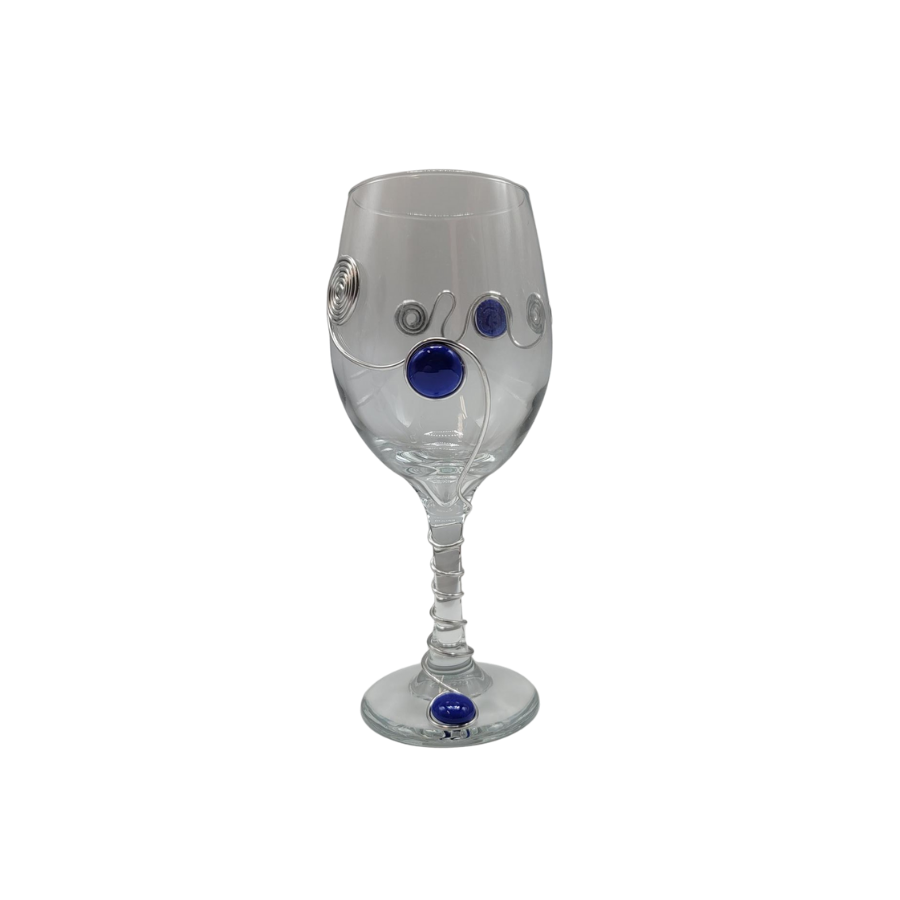 SALE | Embellished Wine Glass
