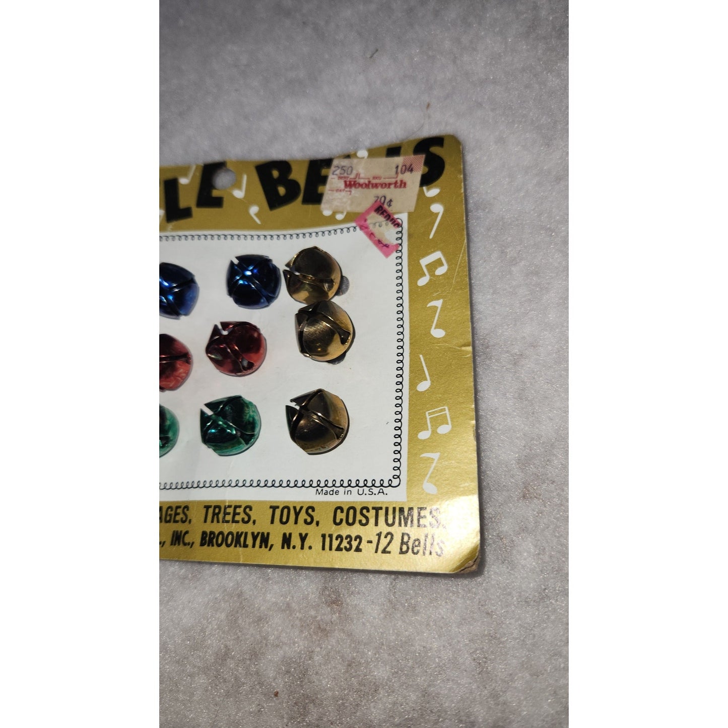Vintage Bells Jingle Bells Darcie and Criterion NOS