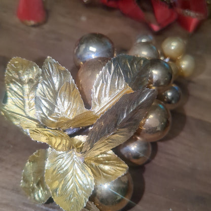 Vintage Mercury Glass Grape Cluster