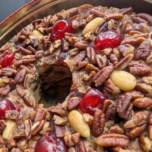 SALE | Grandma's Fruitcake in Holiday Tin | 3 lb | Beatrice Bakery