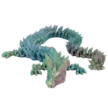 3D Printed Crystal Dragon | Multiple Colors | Black Sheep Products LLC