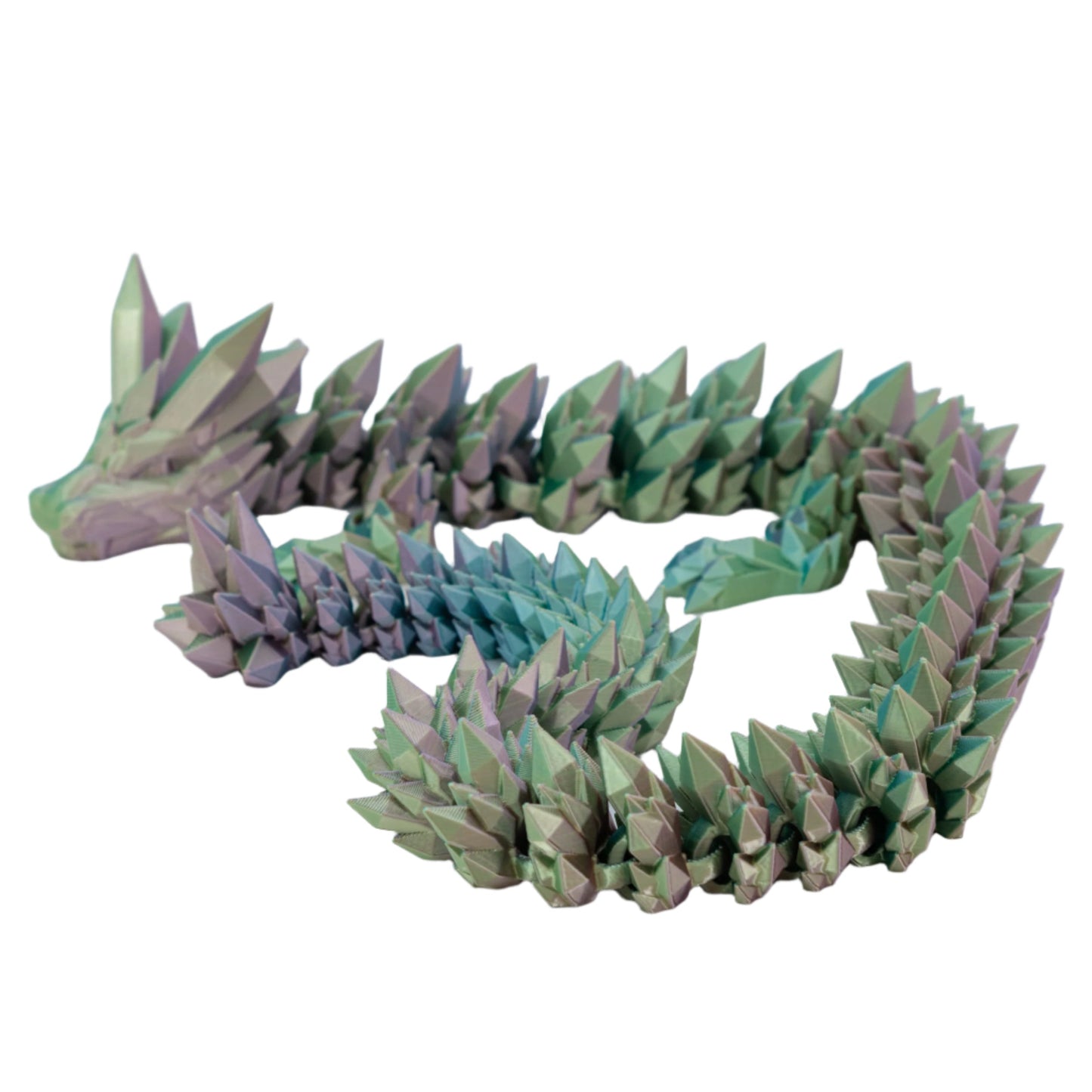 3D Printed Crystal Dragon | Multiple Colors | Black Sheep Products LLC