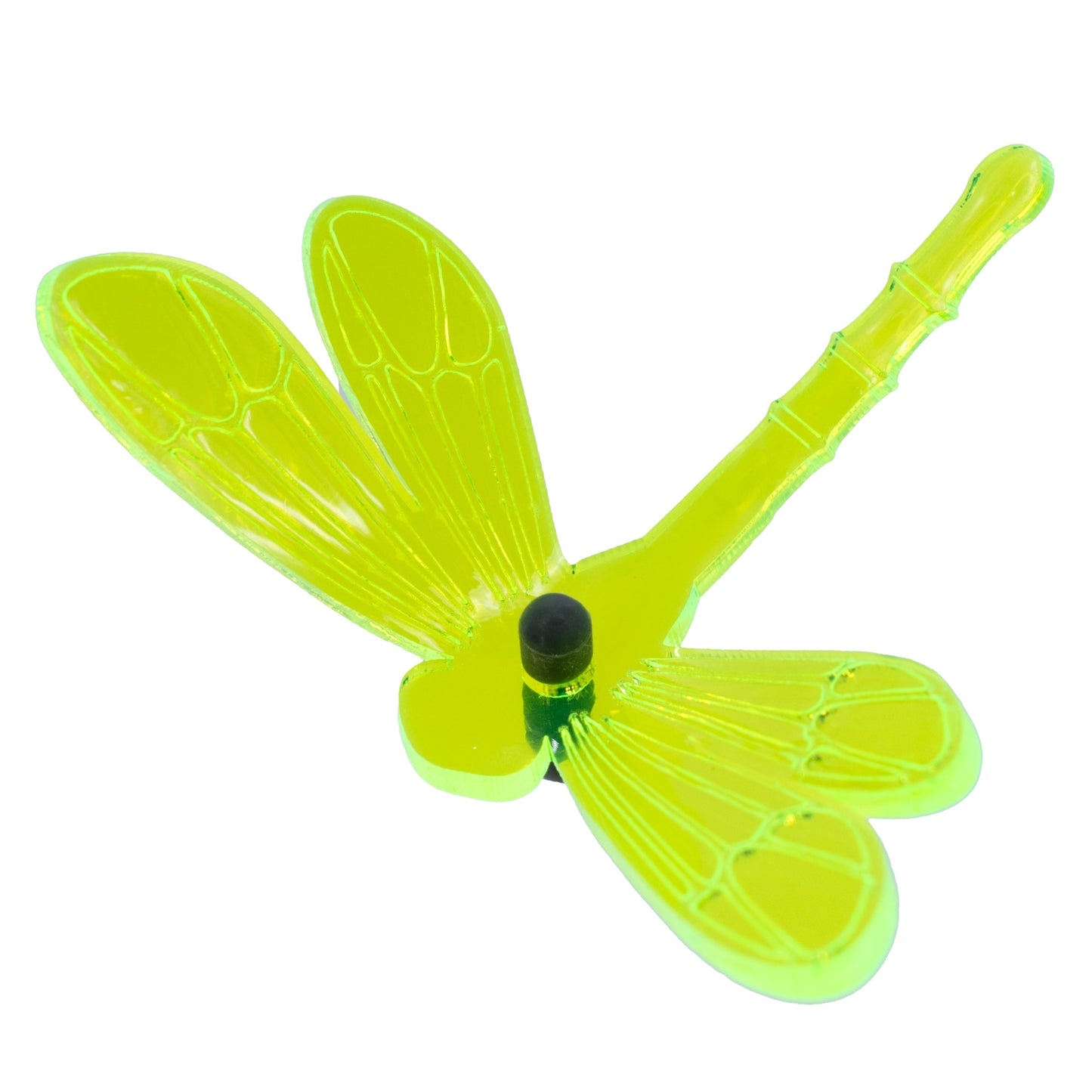Small Dragonfly Yard Decor | Variety 4 Pack | Shipping Included | Glowing Creation