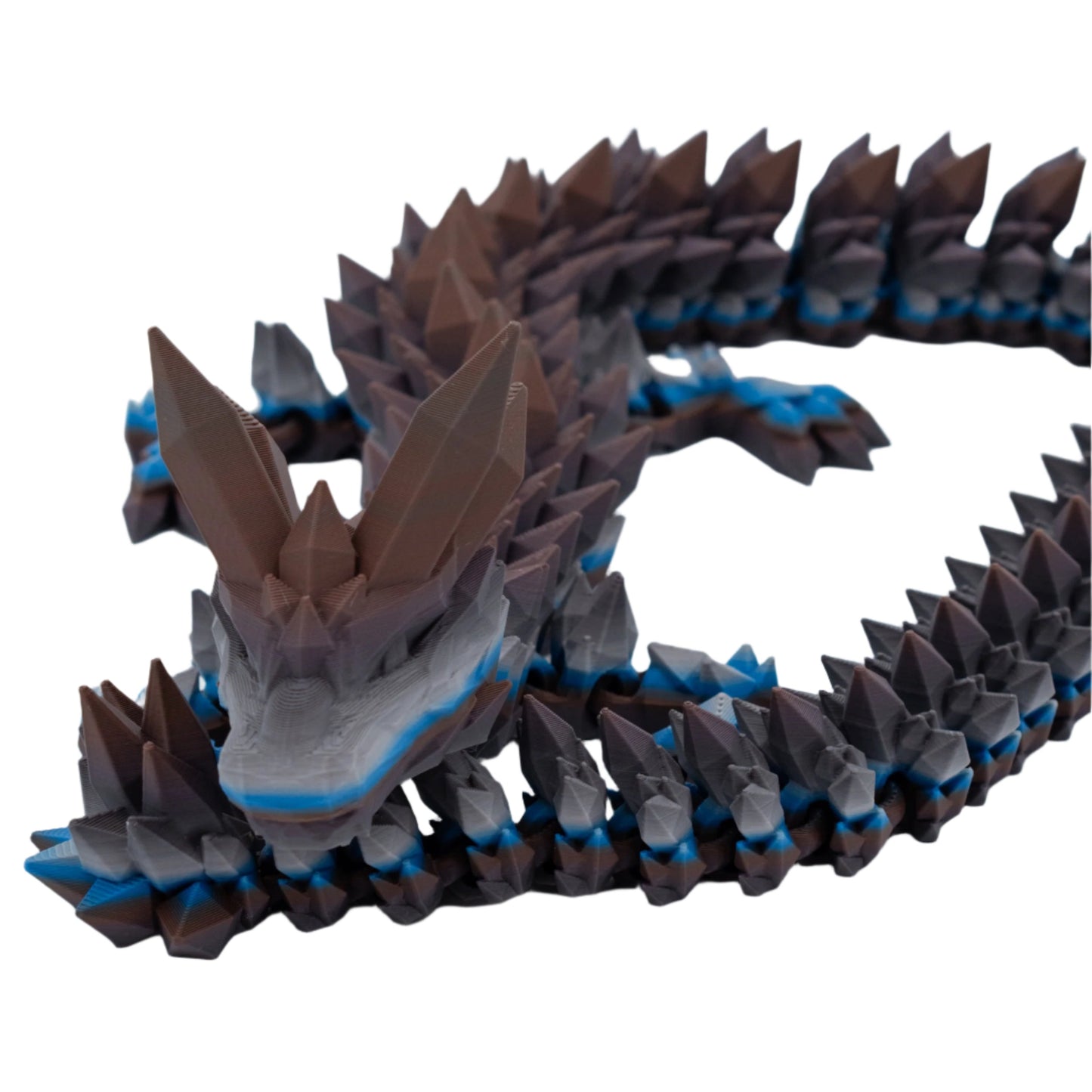 3D Printed Crystal Dragon | Multiple Colors | Black Sheep Products LLC