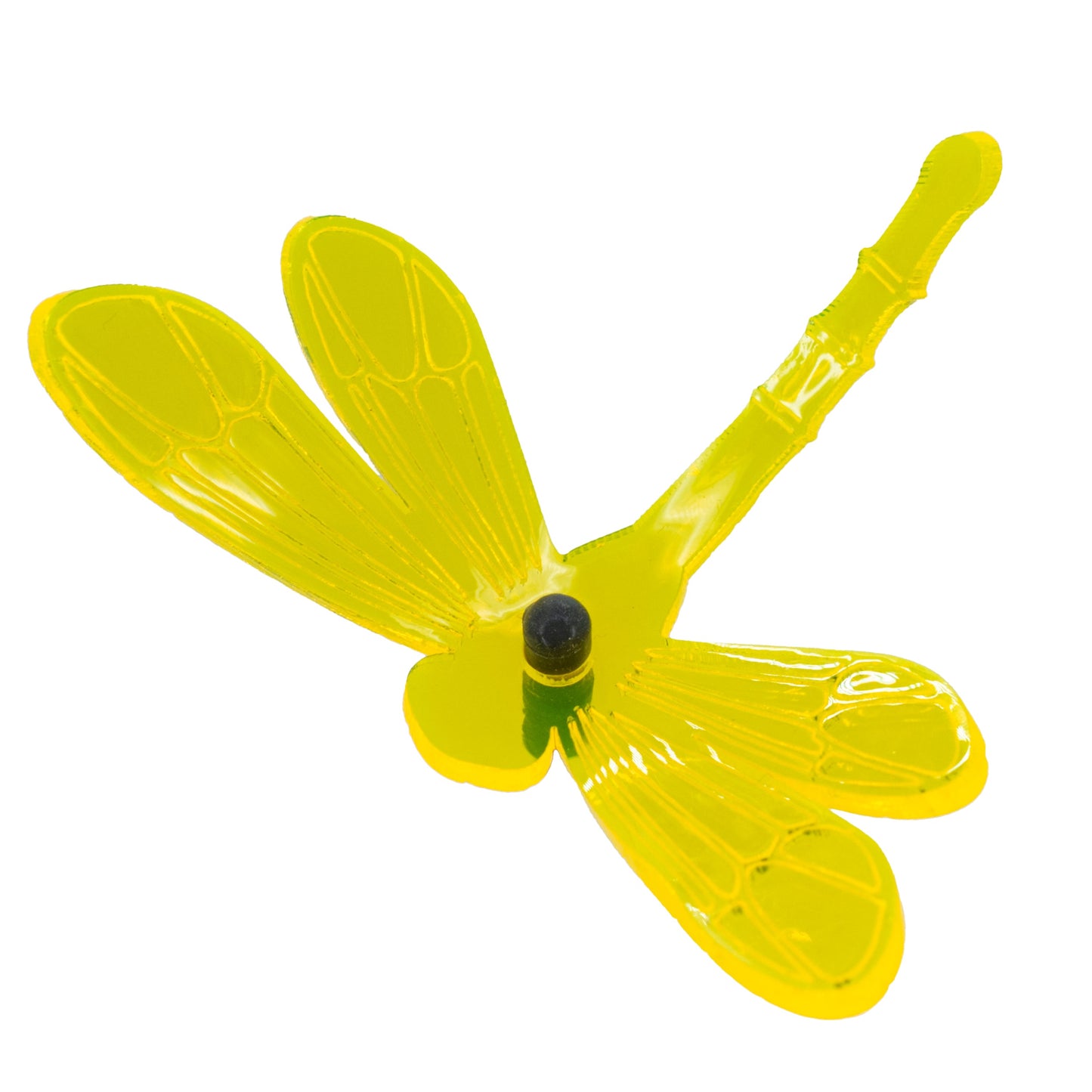 Small Dragonfly Yard Decor | Variety 4 Pack | Shipping Included | Glowing Creation