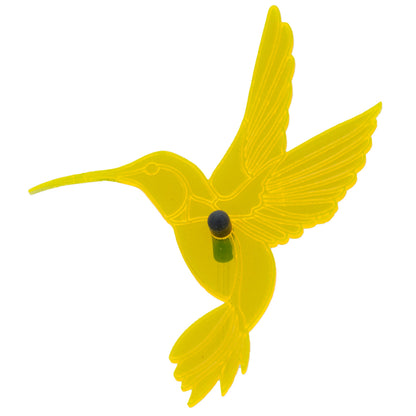 Garden Hummingbird Yard Decor | Variety 4 Pack | Shipping Included | Glowing Creation
