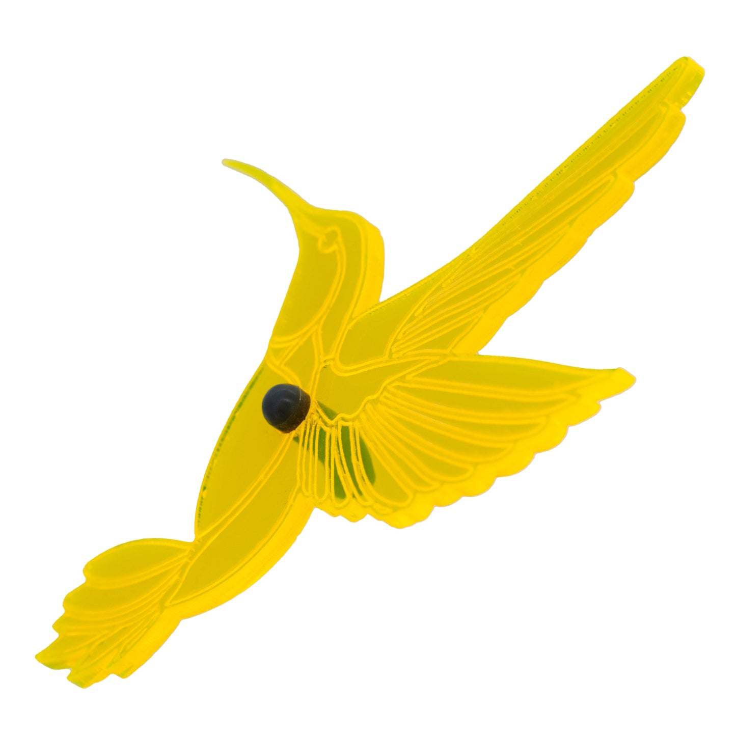Garden Hummingbird Yard Decor | Variety 4 Pack | Shipping Included | Glowing Creation