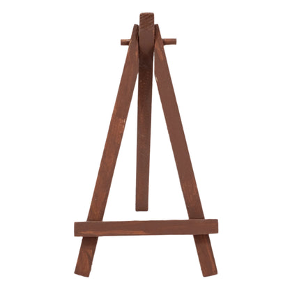 Carlyle the Cat Easel Canvas Painting | 4" x 4" | The Painted Attic