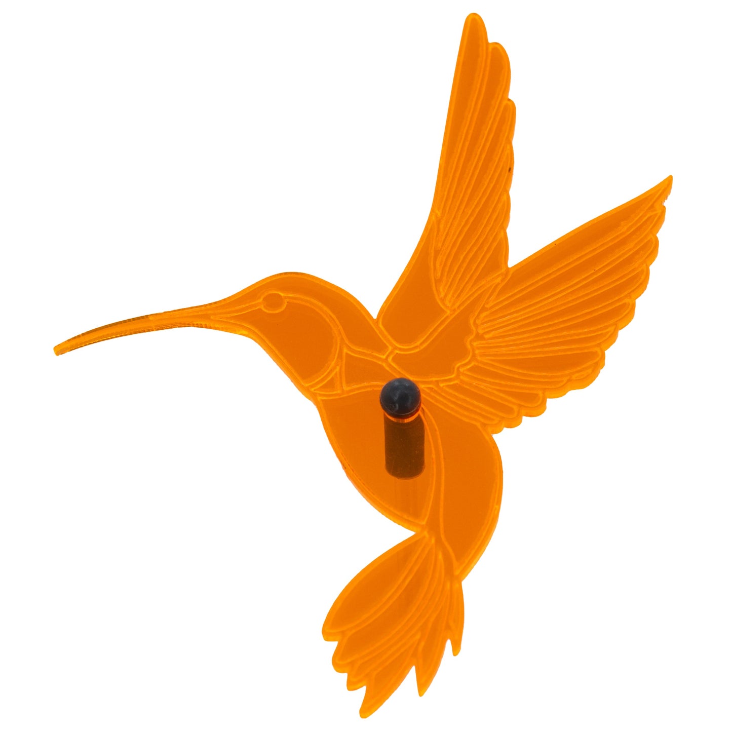 Garden Hummingbird Yard Decor | Variety 4 Pack | Shipping Included | Glowing Creation