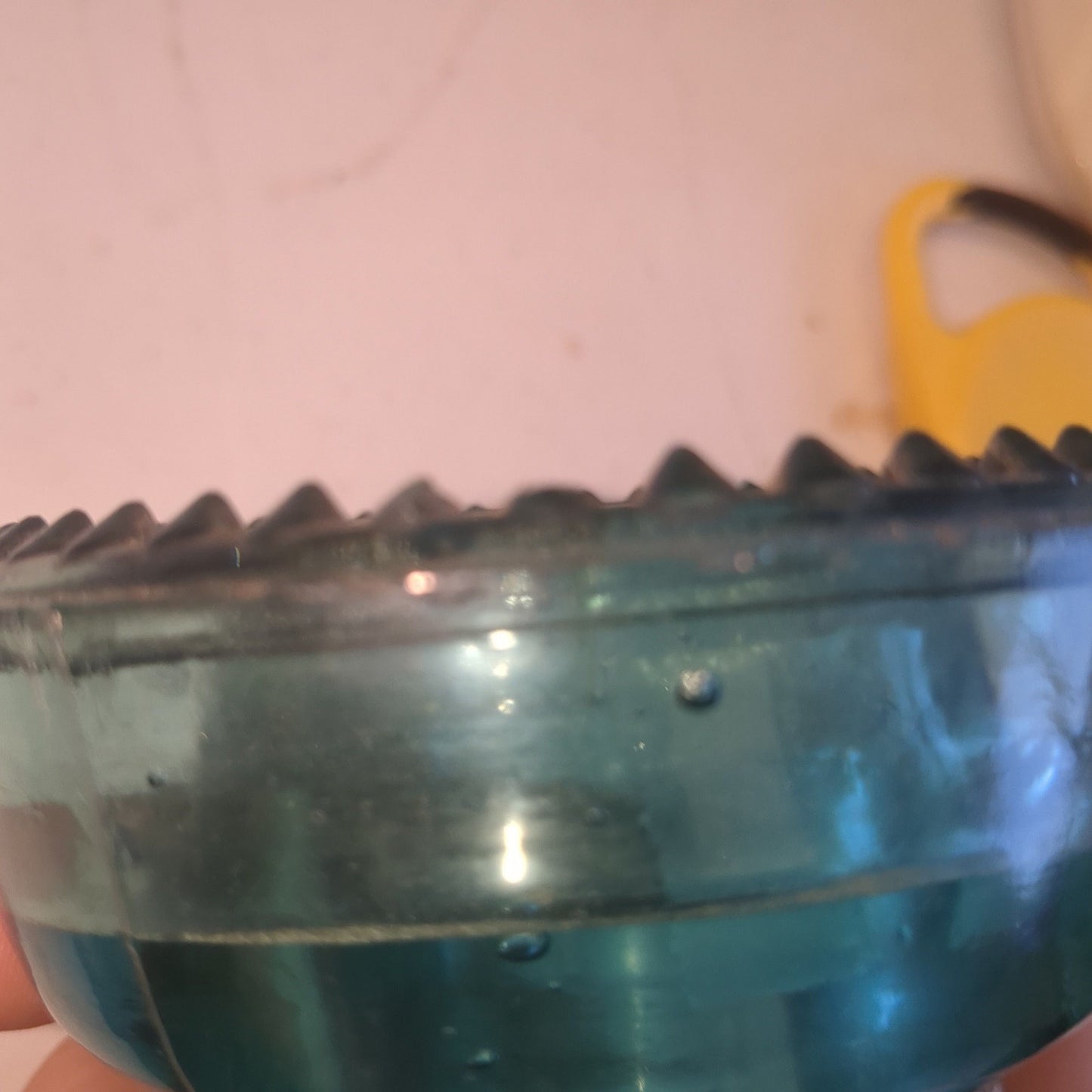 Vintage Hemingray #40 glass insulator teal h640