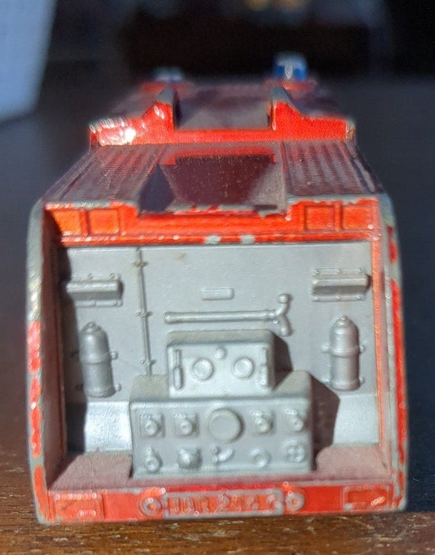 Vintage Firetruck Fire Engine Matchbox Merryweather 1969 Lesney England ft1