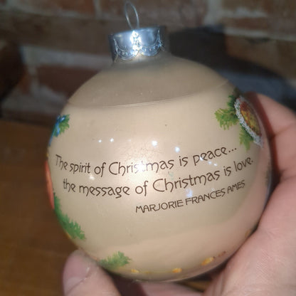 Vintage Glass Hallmark Ornament 1977