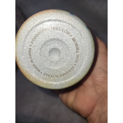 20 oz Stainless Steel Glitter Tumbler Salty As a Beach HAS FLAW